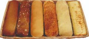 Subway Breads Menu