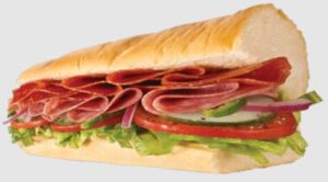 subway sandwich menu