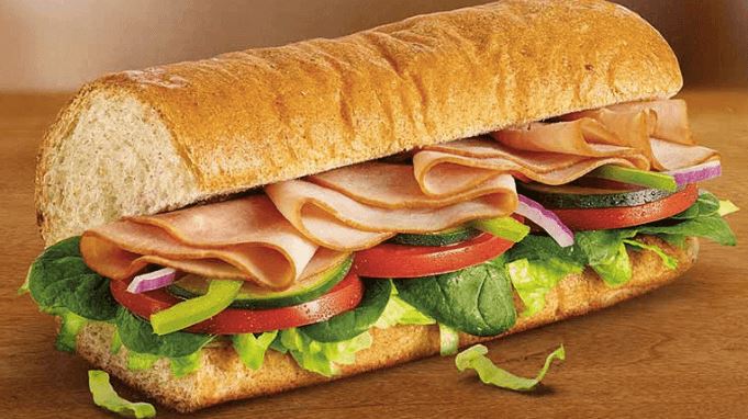 Subway Classic Sandwiches Menu